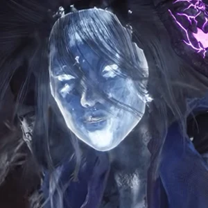Frost Mask from Phantom Blade Zero